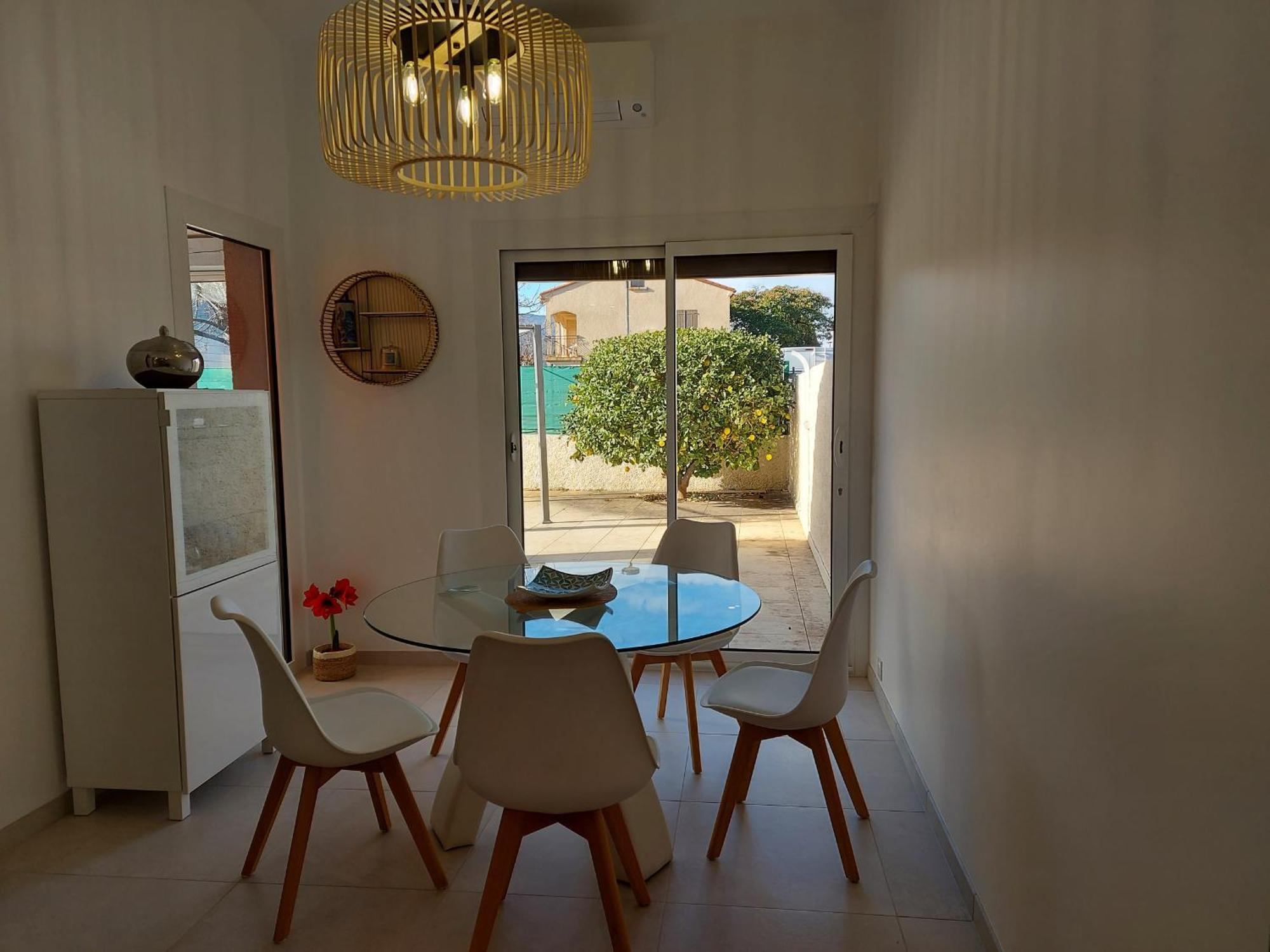 Pavillon 6 Pers A Argeles-Sur-Mer: Piscine, Clim, Parking, Wifi, Proche Plage - Fr-1-776-5 Esterno foto